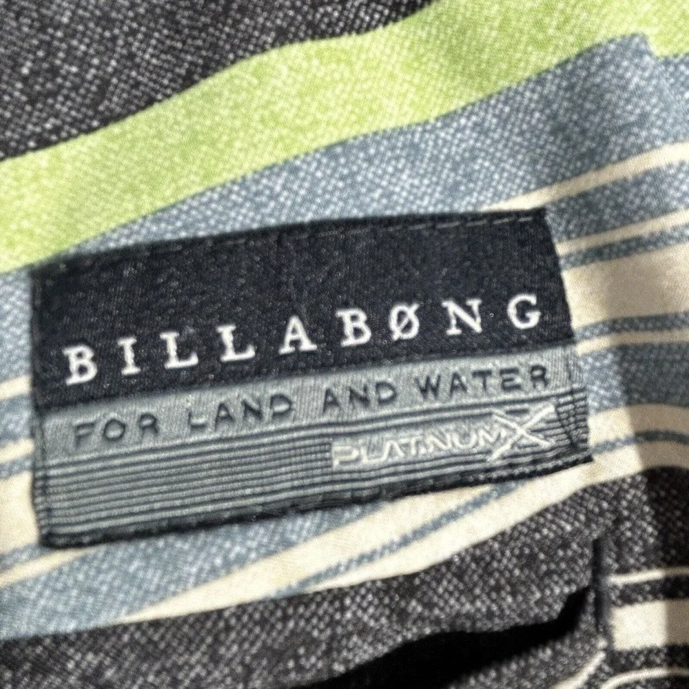 Billabong Men’s Platinum Land & Water Board Shorts Swim Trunks Stretch Beach 32